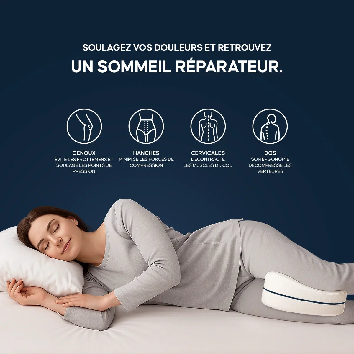 Coussin Lombaire Ergonomique Soya