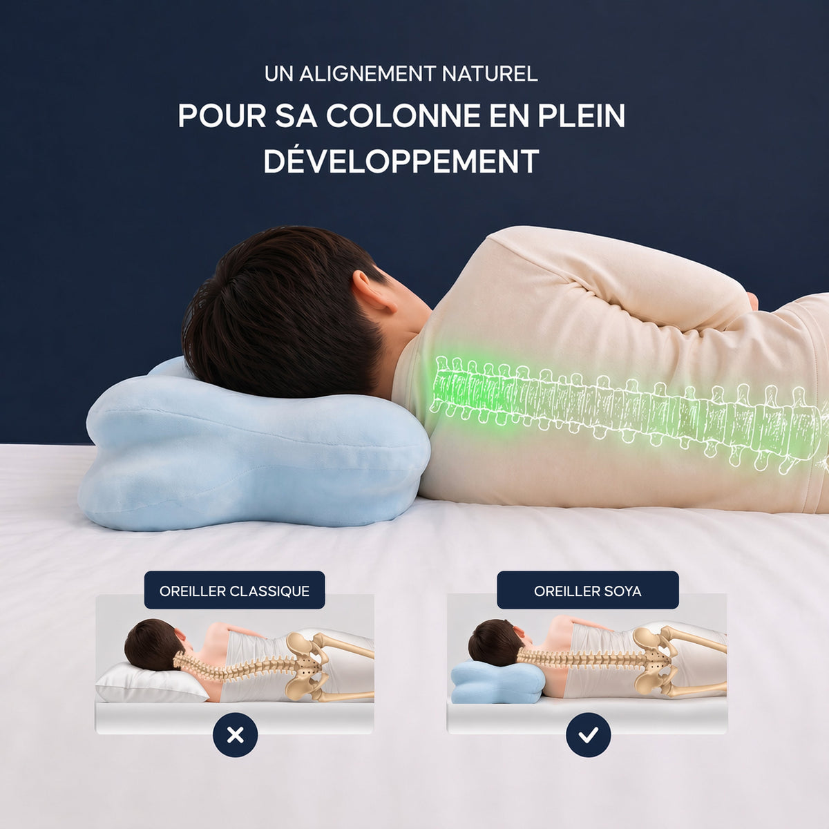 Oreiller Soya enfant