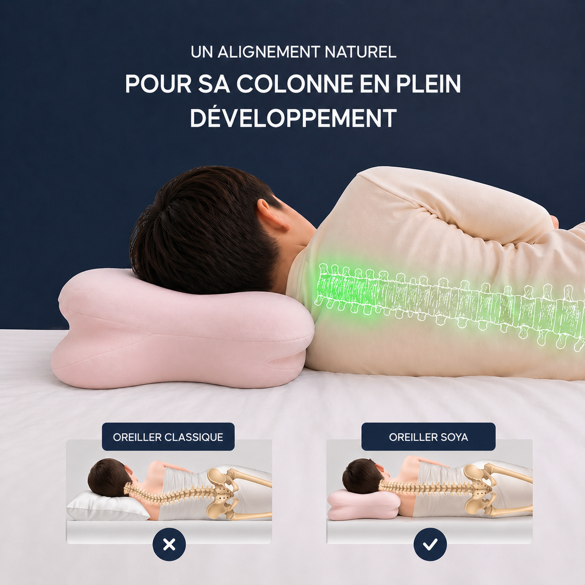 Oreiller Soya enfant
